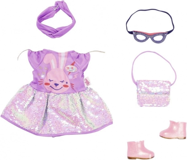 Baby Born рокля за 43 см кукла – комплект за рожден ден