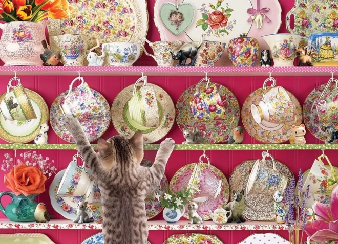 Cobble Hill puzzle Cat Mischief 500 pieces