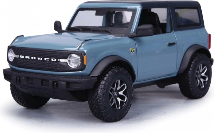 Сглобяем метален модел Ford Bronco Badlands – син