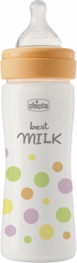 Chicco baby bottle Perfect Easy 250 ml with silicone teat, medium flow, 2 m+