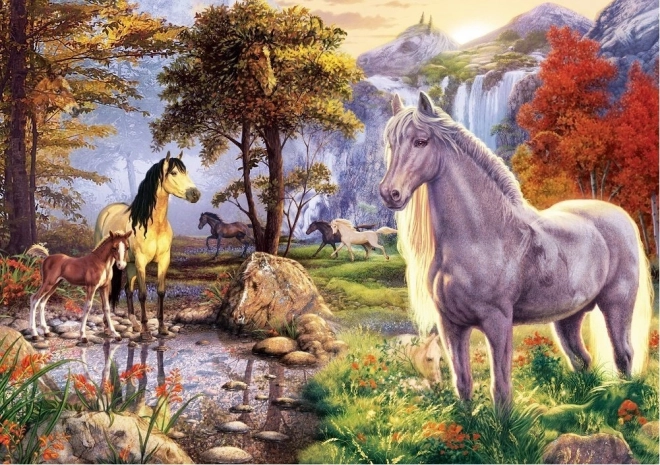 Пъзел ART PUZZLE Скритите коне 1000 части