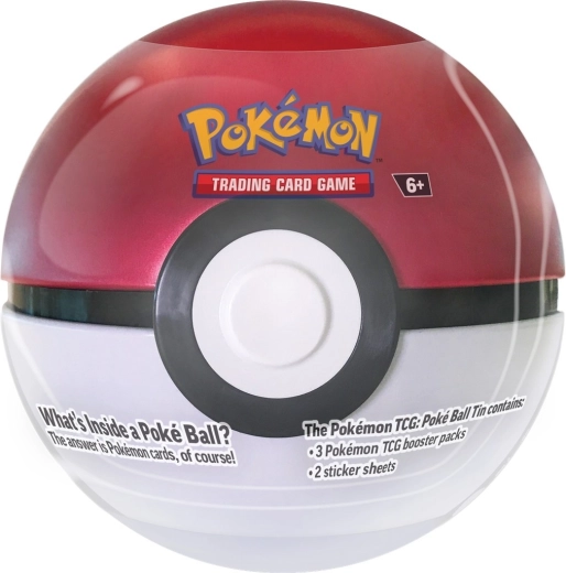 Pokémon TCG tin Pokémon Ball Tin 2024 reprint (3 boosters + stickers) - 1 piece