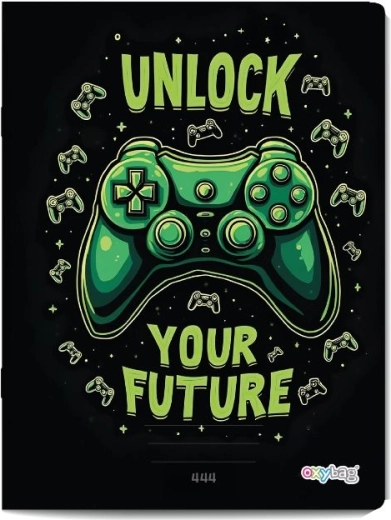 A4 Lined Notebook Gamer 40 sheets