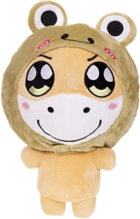 Plush Horse with Frog Hoodie