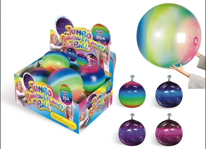 Inflatable Rainbow Ball 85 cm
