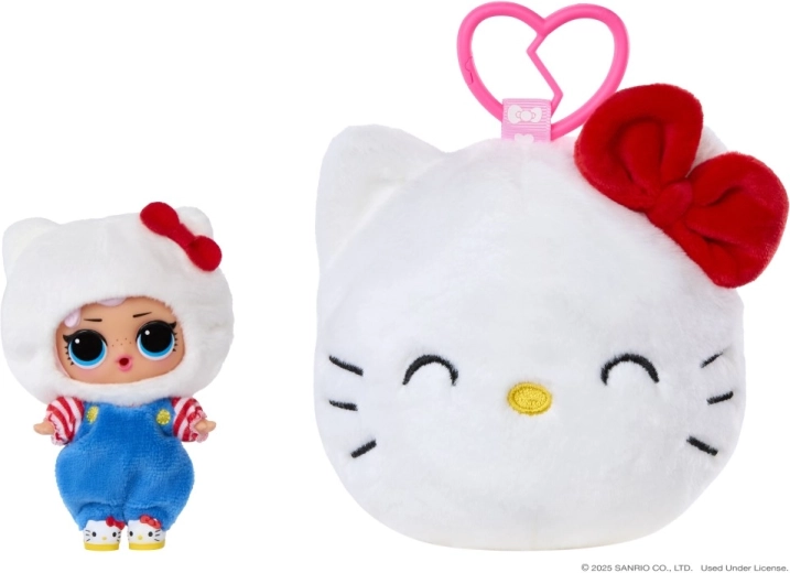L.O.L. Surprise! Hello Kitty and Friends плюшена кукла с двустранен плюшен аксесоар – 1 брой