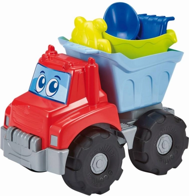 Камионче с лейка и комплект за пясък