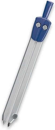 Metal Compass Maped 12.5 cm