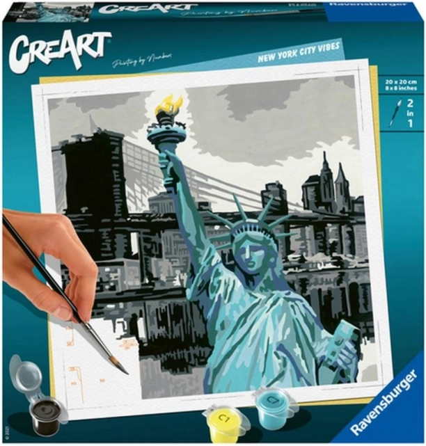 CreArt Пулсиращ Ню Йорк – рисуване по номера