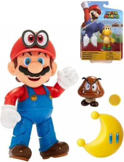 Nintendo Super Mario фигурка 10 см с аксесоар - 1 брой