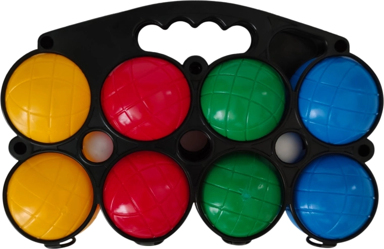 Пластмасови петанк топки – комплект 8 бр.