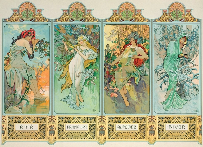 Eurographics Puzzle Four Seasons 1000 Pieces