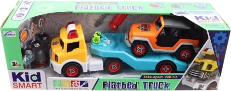 Screw-Together Tow Truck with Accessories
