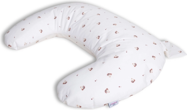 Babymatex възглавница за кърмене и позициониране miniRelax jersey 150 см звездички – Меченце