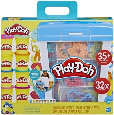 Creative Carrying Case with Play-Doh Modeling Compound and Accessories