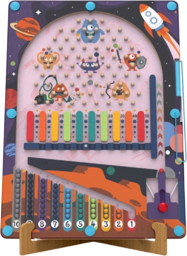 Magnetic Pinball Space 2-in-1 – Wooden Game 2Kids Toys