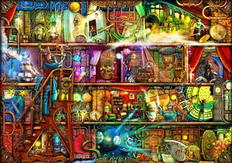 Bluebird Puzzle Fantastic Journey 2000 Pieces