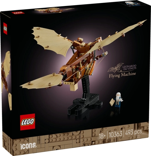 LEGO® Icons 10363 Летателна машина на Леонардо да Винчи