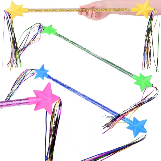 Вълшебна пръчица с gymn stick и ленти