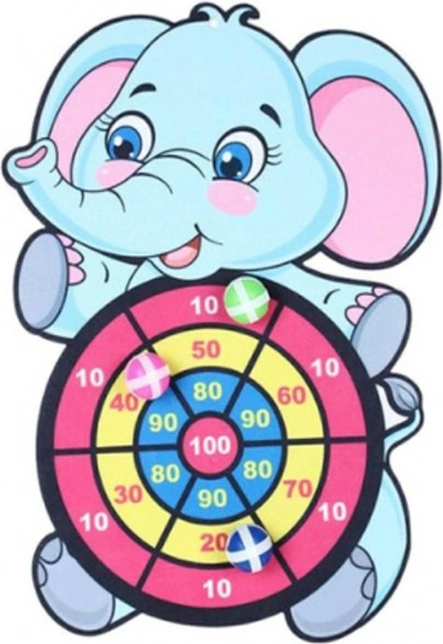 Безопасна хвърляща игра дартс с топчета със самозалепваща лента