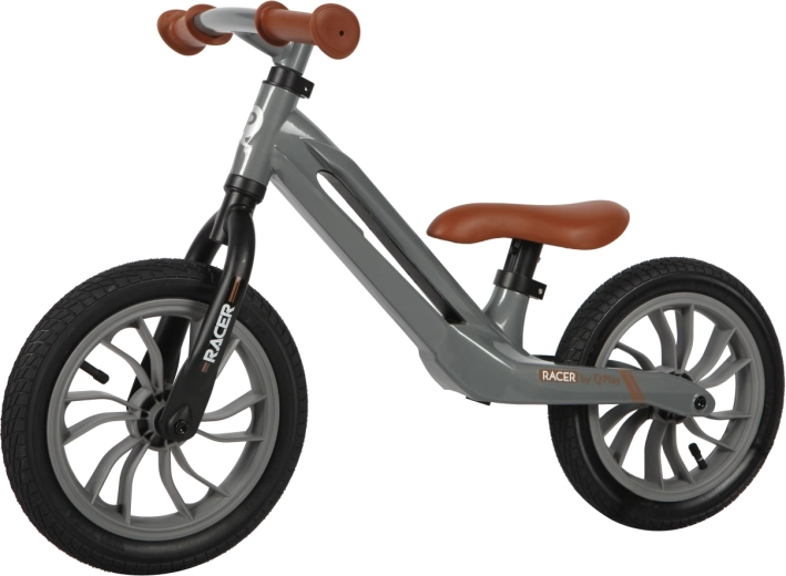 QPlay Racer balance bike grey