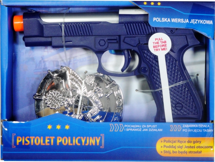 Police Pistol with Polish Sound Module