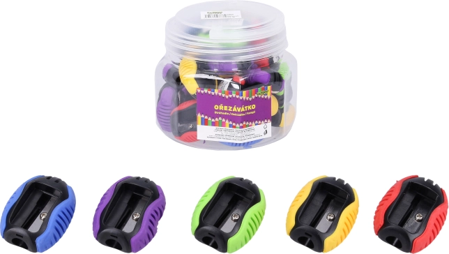 Едноотворова острилка за молив 3,3 × 2 × 4 cm, микс цветове