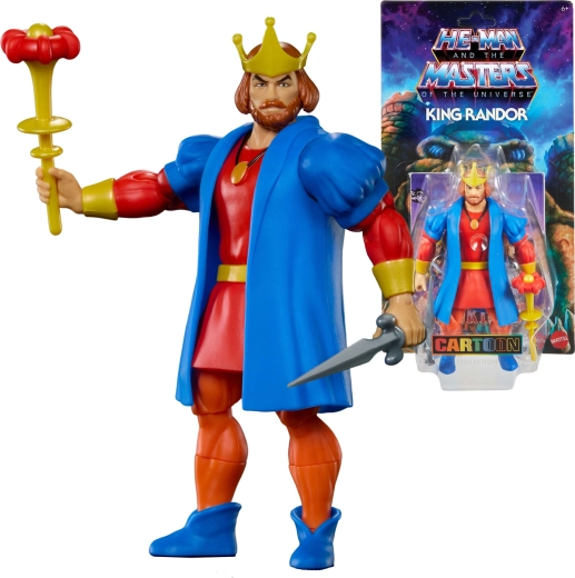 Masters of the Universe Origins – фигурка King Randor с меч и скиптър