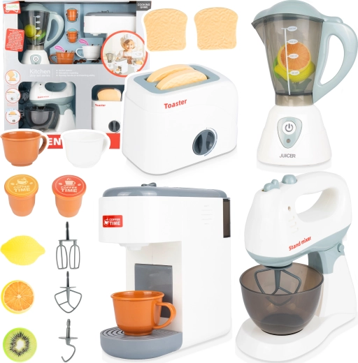 Kids' Small Home Appliance Set 4-in-1