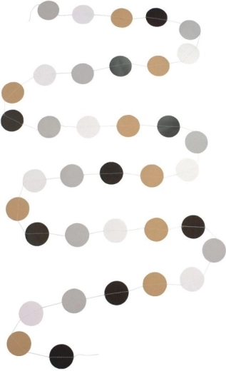 JaBaDaBaDo paper garland Nature with polka dots 360 cm