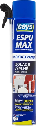 CEYS high-expansion mounting polyurethane foam 750 ml
