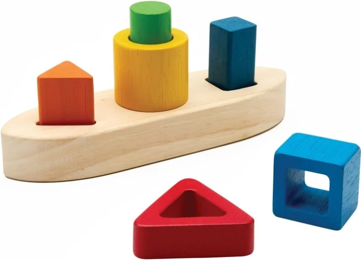 PlanToys Сортираща лодка