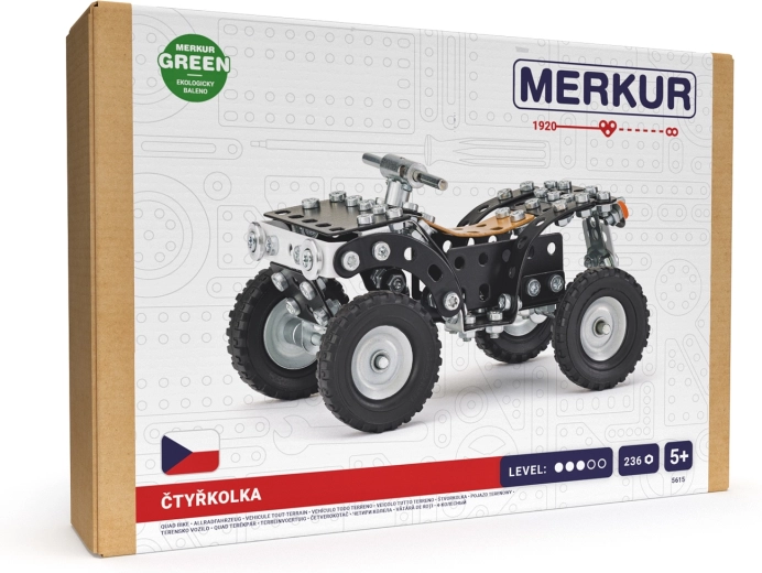 MERKUR Quad Bike – 236-Piece Construction Set