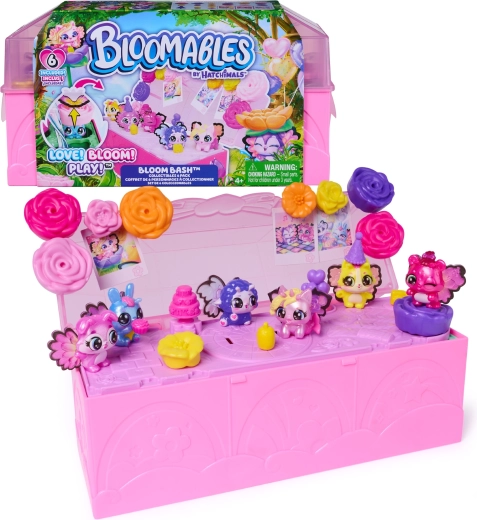 Hatchimals Bloomables Bloom Bash комплект 6 фигурки с аксесоари