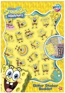 SpongeBob Sticker Book – Glitter Stickers (8 Sheets)