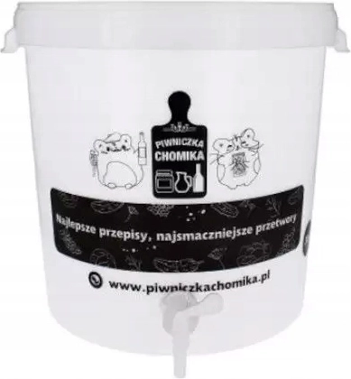 Ферментационна кофа 30 l с капак и кранче