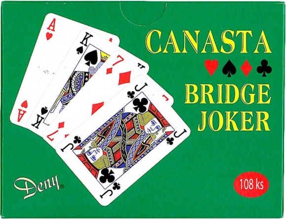 Кутийка с карти Canasta 108 бр.