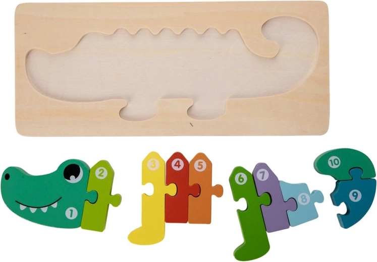 FreeON Free2Play wooden crocodile puzzle