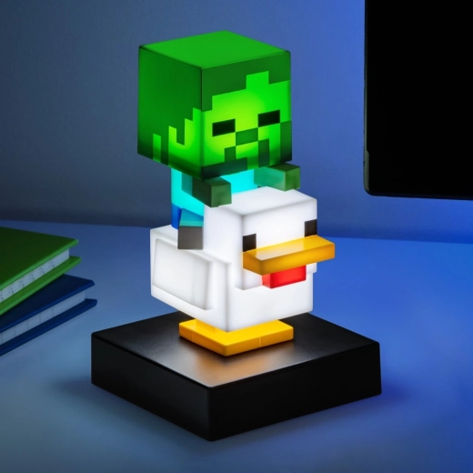 Minecraft Icon Light – Chicken Jockey lamp