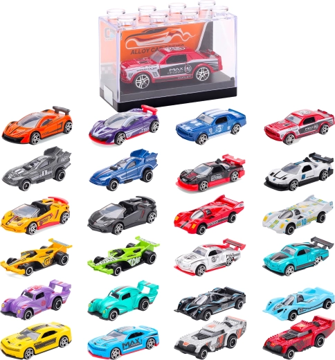 Die-cast racing car model 1:64 – multiple variants