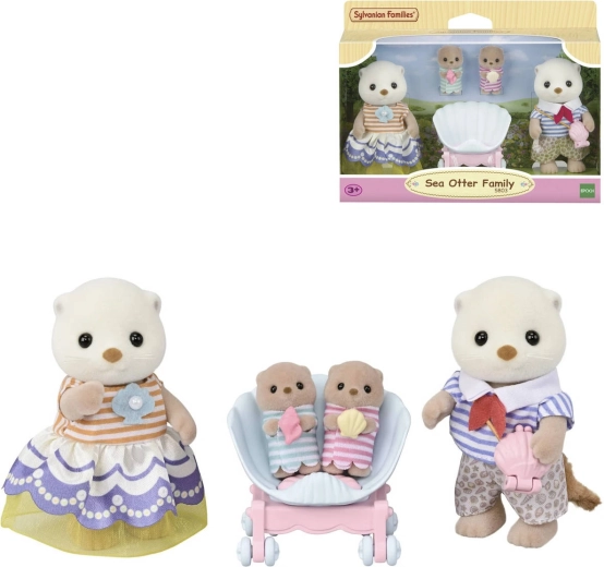 SYLVANIAN FAMILIES Sea Otter Family