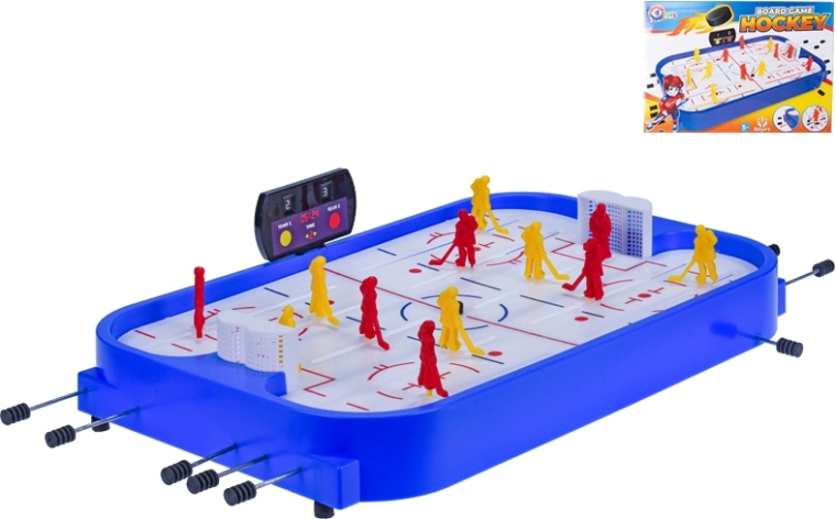 Настолна игра хокей с лостове и брояч на резултата 53 × 37,5 cm