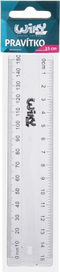 Clear 15 cm Ruler