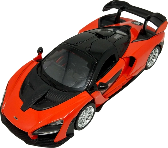 Die-cast car model 1:32 McLaren Senna with light and sound