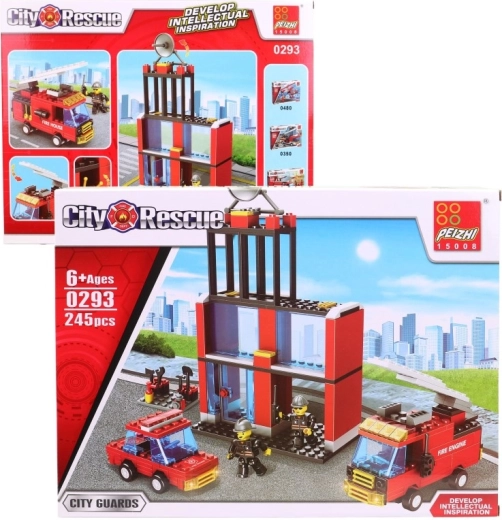 Fire Station Building Set