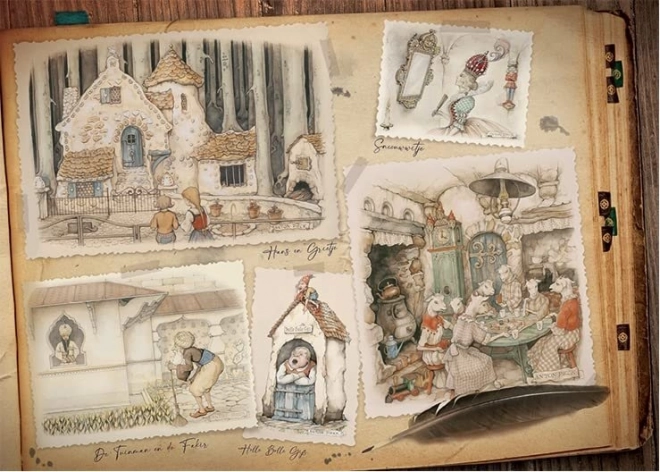 EFTELING Fairy Tale Book Puzzle 1000 pieces