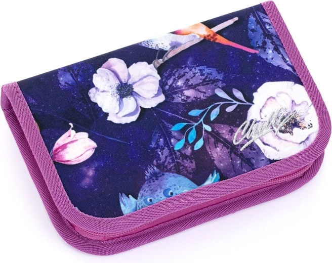 Topgal double-flap school pencil case