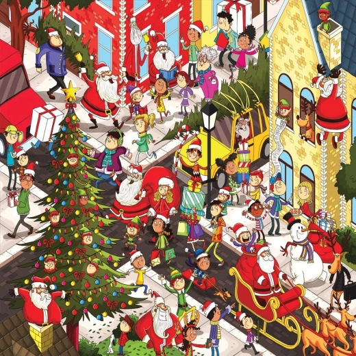 YAZZ puzzle Christmas Street 1023 pieces