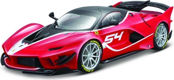Метален модел на кола Bburago Ferrari FXX-K EVO 1:18 червен
