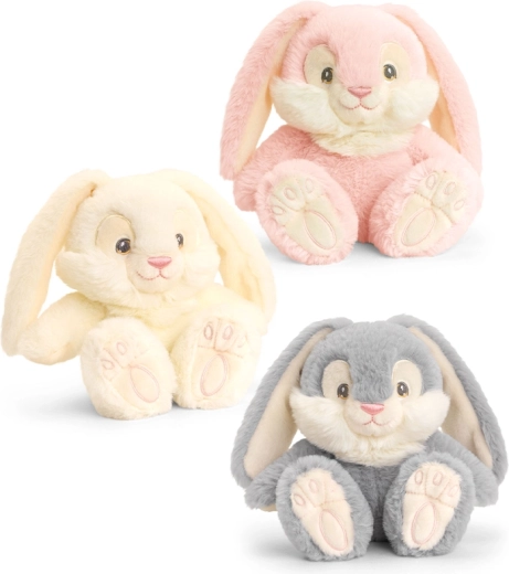 Plush Bunny with Patch 15 cm KEEL TOYS